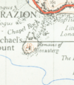 St Michael's Mount map 1946
