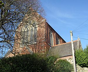 St Peter's Church, Bohemia, Hastings (from Southwest)