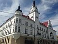 The Administrative Palace in Suceava, Bukovina, northeastern Romania in 2020