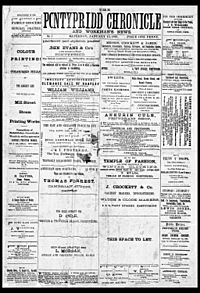 The Pontypridd Chronicle Jan 15 1881