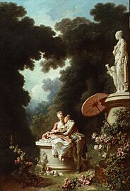 The Progress of Love - Love Letters - Fragonard 1771-72
