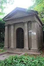 The vault of Baron Strathcona, Highgate Cemetery, London