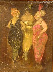 Three Women At A Party