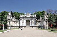 Treasury Gate, Dolmabahçe Palace, Istanbul, Turkey 001