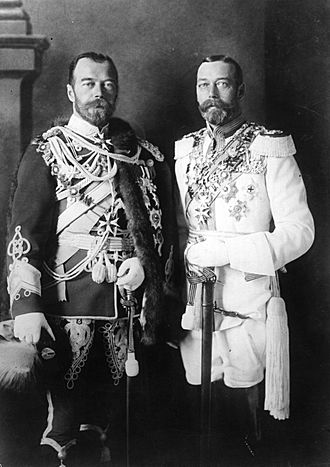 Tsar Nicholas II & King George V