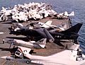 USS Constellation (CVA-64) flight deck 1967