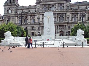 War Memorial, George Square, Glasgow - DSC06146