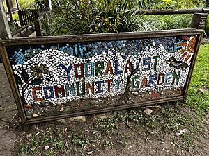 Yoorala Street Community Garden, entry sign