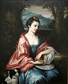 'Anne Allen, later Mrs. John Penn' by Benjamin West, Cincinnati