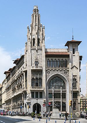 (Barcelona) Seu de la Caixa de Pensions - Enric Sagnier i Villavecchia