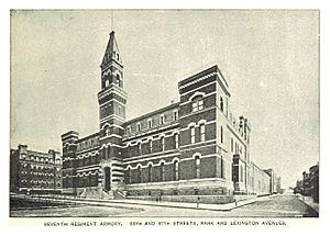 (King1893NYC) pg539 SEVENTH REGIMENT ARMORY. 66TH AND 67TH STREETS, PARK AVENUE