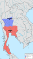 1769 Separate Factions of Siam