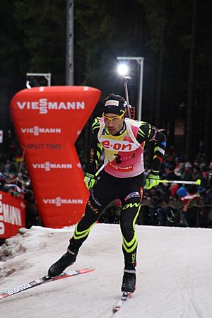 2014-01-04 Biathlon World Cup Oberhof - Mens Pursuit - 3 - Martin Fourcade 3