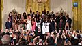 2014 UConn National Championship teams at the White House