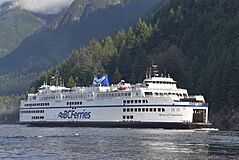 2021-11-26 MV QUEEN OF COQUITLAM - IMO 7411155 at Horseshoe Bay, Canada.jpg