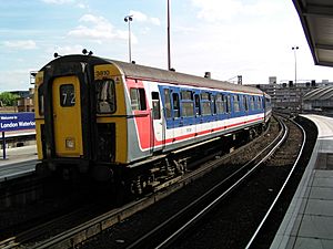 3810 arriving at London Waterloo