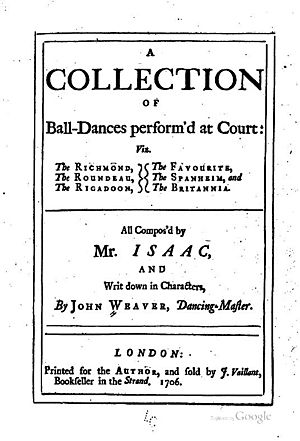A collection of ball-dances perform'd at court (1706)