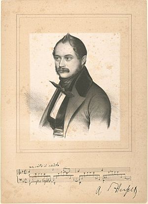 Adolf von Henselt - portrait