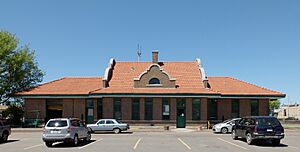 Aitkin County Historical Society Depot Museum - parking side.jpg