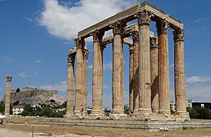 Athens Temple of Olympian Zeus 25