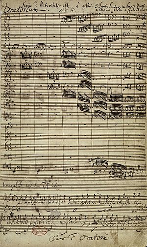 BWV 248 Autograph