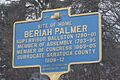 Beriah Palmer marker