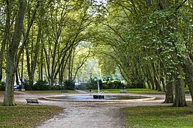 Besançon, la promenade Chamars