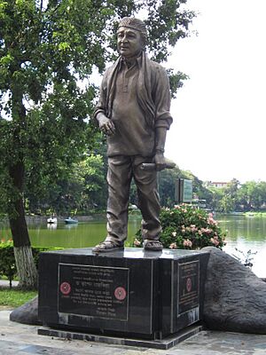 Bhupen Hazarika Statue