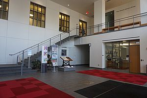 Billy Ireland Cartoon Library and Museum lobby