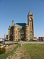 Blackford County Courthouse western side