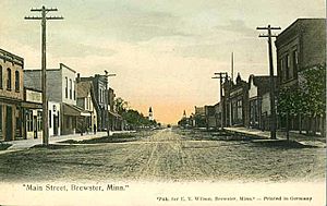 Brewster postcard 1908