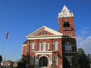 Butts County Courthouse in Jackson