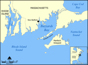 Buzzards Bay map