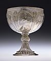 Byzantine - Chalice with Apostles Venerating the Cross - Walters 57636 - Profile