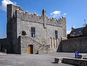 Castles of Munster, Desmond Hall (Castle Banqueting Hall), Newcastle West, Limerick - geograph.org.uk - 1392672