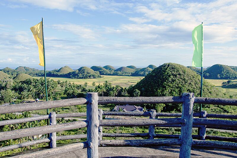 Chocolate Hills from Sagbayan Peak