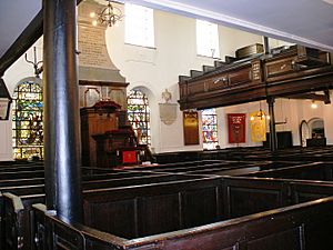 Chowbent Chapel interior
