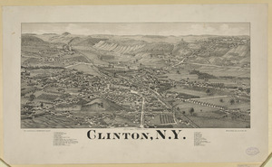 Clinton, N.Y. - L.R. Burleigh, Troy, N.Y. ; Beck & Pauli, Litho. Milwaukee, Wis. LCCN2013645371