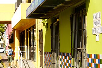 Cll Padre Delgado in Hatillo barrio-pueblo