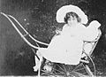 Doris Turnbull in a pram, Nowgong, Assam 1902