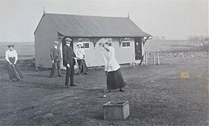 Dunlop Golf Club pavilion, Templehouse, East Ayrshire