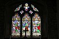 East window in memory of Charles Cecil Bates in St Edmund's Church, Castleton