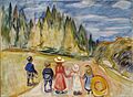 Edvard Munch - The Fairytale Forest