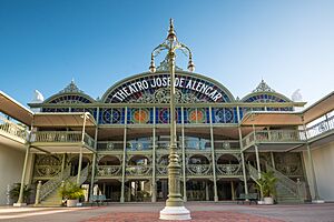 Entrada do Teatro