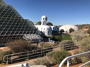 Exterior of Biosphere 2