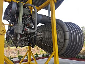 F-1 Engine at INFINITY Science Center