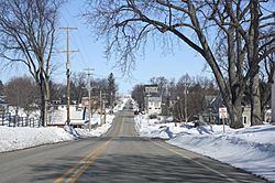 Panorama looking north on WIS 44