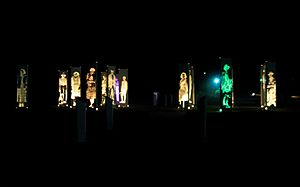 Forest of Memories light show, Logan Village, Queensland