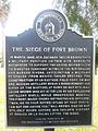 Fort Brown Texas Historical Marker Siege