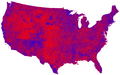 Gastner map purple byarea bycounty